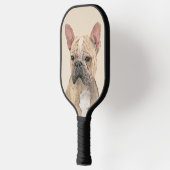 Raquette De Pickleball Tableau Français Bulldog (Sable) - Joli Original D (Gauche)