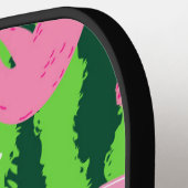Raquette De Pickleball Taureau rose 🦥 (Détail gauche)