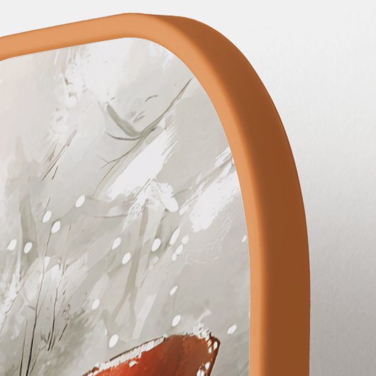 Raquette De Pickleball Teddy Bear et Snowman (Détail gauche)