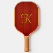 Raquette De Pickleball "Tenue à rayures" (Recto)