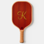 Raquette De Pickleball "Tenue à rayures" (Verso)