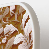 Raquette De Pickleball Terracotta Burnt Orange Boho botanique moderne (Détail gauche)