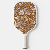 Raquette De Pickleball Terracotta Burnt Orange Boho botanique moderne (Verso)