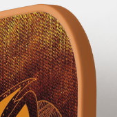 Raquette De Pickleball Tête de lion rustique (Détail gauche)