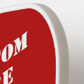 Raquette De Pickleball Texte personnalisé Médicale professionnel (Détail gauche)