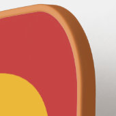 Raquette De Pickleball Texte personnalisé Pompier (Détail gauche)