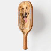 Raquette De Pickleball Texte vertical à la mode (Gauche)