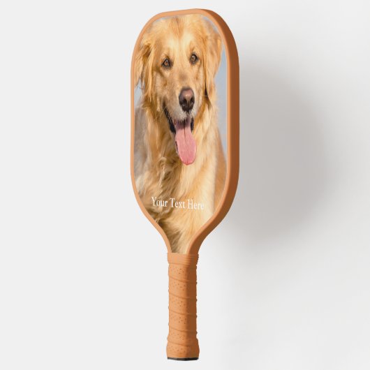 Raquette De Pickleball Texte vertical à la mode (Gauche)