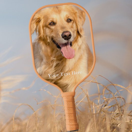 Raquette De Pickleball Texte vertical à la mode