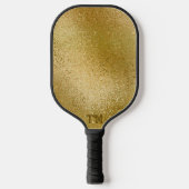 Raquette De Pickleball Texture brillante or iridescente (Recto)