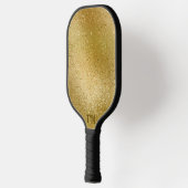 Raquette De Pickleball Texture brillante or iridescente (Gauche)