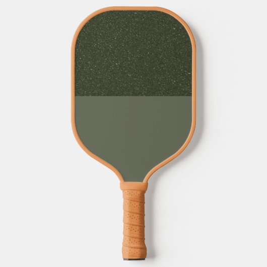 Raquette De Pickleball Texture de scission verte de mousse personnalisée (Recto)