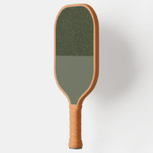 Raquette De Pickleball Texture de scission verte de mousse personnalisée (Gauche)