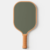 Raquette De Pickleball Texture de scission verte de mousse personnalisée (Verso)