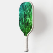 Raquette De Pickleball Texture de volute de fumée élégante (Gauche)