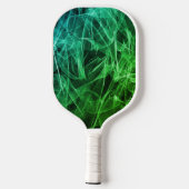 Raquette De Pickleball Texture de volute de fumée élégante (Verso)