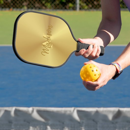 Raquette De Pickleball Texture or métallique brillante (Insitu)