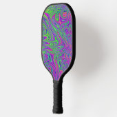 Raquette De Pickleball textures psychodeliques (Gauche)