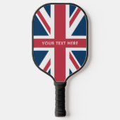 Raquette De Pickleball The Union Jack British Flag Pickleball Paddle (Recto)