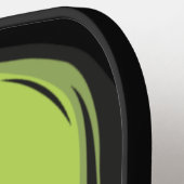 Raquette De Pickleball Théorie du complot de l'OVNI Alien (Détail gauche)