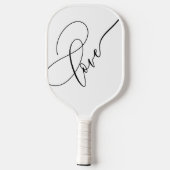 Raquette De Pickleball Thirty years Anniversary 30th wedding fun game (Verso)