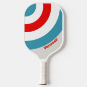 Raquette De Pickleball Thunderbird Cercle Rayure avec Nom (Verso)