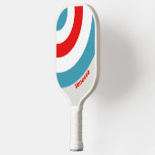 Raquette De Pickleball Thunderbird Cercle Rayure avec Nom (Gauche)
