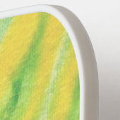 Raquette De Pickleball Tie Dye Monogrammé Nom initial (Détail gauche)