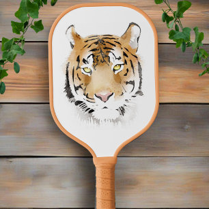 Raquette De Pickleball Tiger Tiger Tiger Tiger Gros animal de chat sauvag