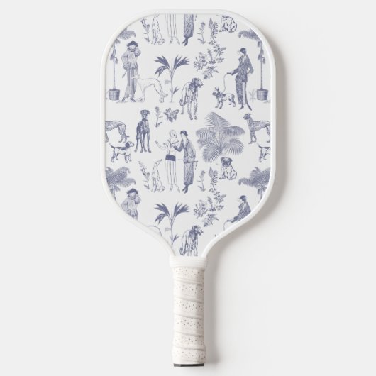 Raquette De Pickleball Toile De Jouy (Recto)