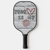 Raquette De Pickleball Ton coeur est mon boussole (Recto)