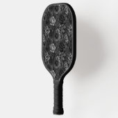 Raquette De Pickleball Tons de gris floral (Gauche)