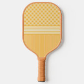 Raquette De Pickleball Tons de pickleball orange (Verso)
