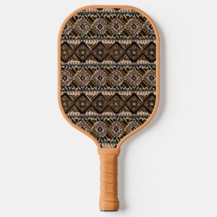 Raquette De Pickleball Tons Terre Brown Style Tissu Boue