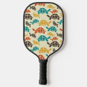 Raquette De Pickleball Tortue multicolore (Verso)