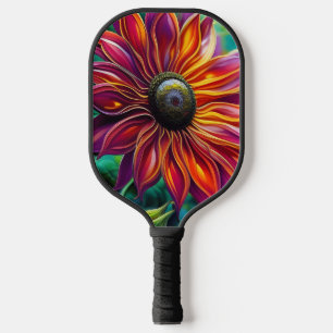 Raquette De Pickleball Tournesol rouge et doré