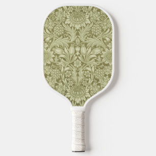 Raquette De Pickleball Tournesol William Morris Vintage Olive Damask