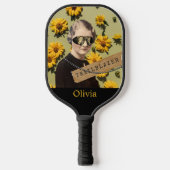 Raquette De Pickleball Trailblazer Daisies Kitsch Personnalisé (Recto)