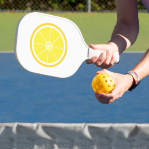 Raquette De Pickleball Tranche de citron jaune