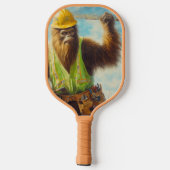 Raquette De Pickleball Travailleur de construction Bigfoot (Verso)