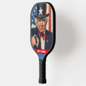 Raquette De Pickleball Trending Custom Message Trump 2024 (Gauche)