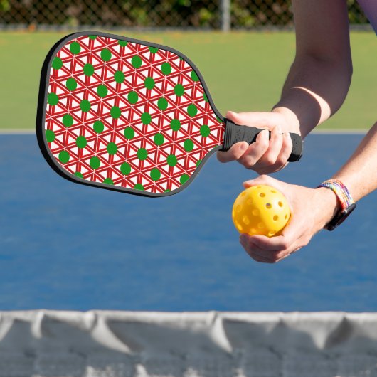 Raquette De Pickleball Triangle de Noël (Insitu)