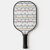 Raquette De Pickleball Triangles de Bauhaus (Recto)