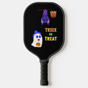 Raquette De Pickleball Trick Ou Treat Bats Candy 31 UK Octobre Halloween