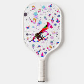 Raquette De Pickleball Trompette festive (Verso)