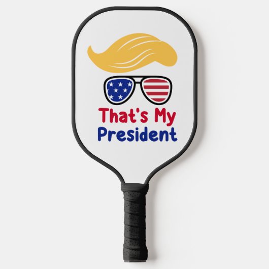 Raquette De Pickleball Trump 47 - C'est mon président (Recto)