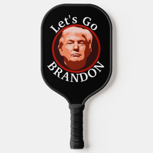 Raquette De Pickleball Trump Allons voir Brandon (Recto)
