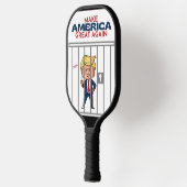 Raquette De Pickleball Trump derrière les barreaux (Gauche)