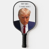 Raquette De Pickleball Trump Mug Pickleball Paddle (Verso)