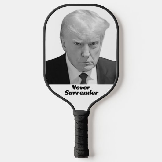 Raquette De Pickleball Trump ne cédera jamais (Recto)